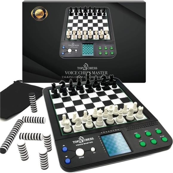 Chess Electronic Chess Set | Chess Set for Kids and Adults |Voice Chess Computer - Picture 1 of 6